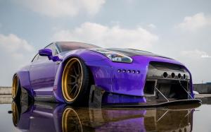 Nissan GT-R RocketBody WideBody by Antelope Ban on ADV.1 Wheels (ADV5.0 TRACK SPEC CS) 2018 года